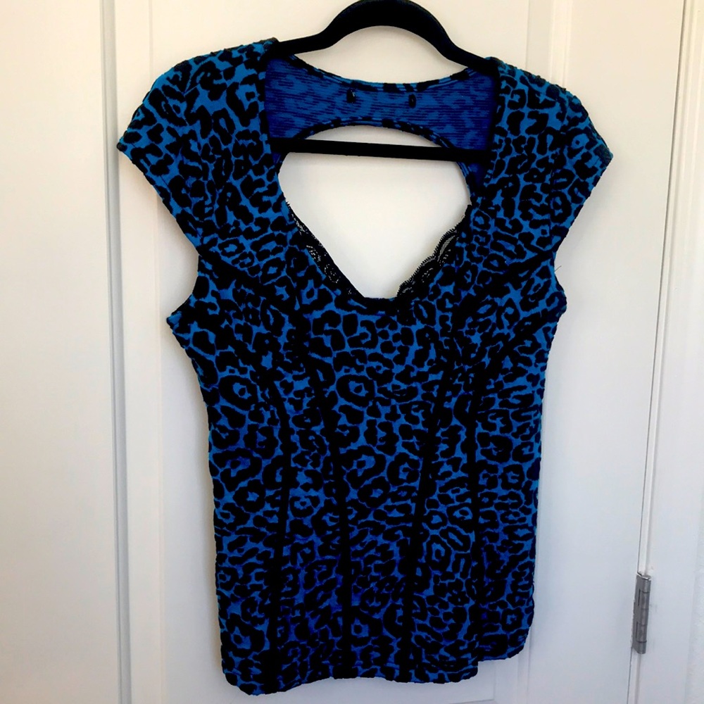 Guess Leopard Corset Top